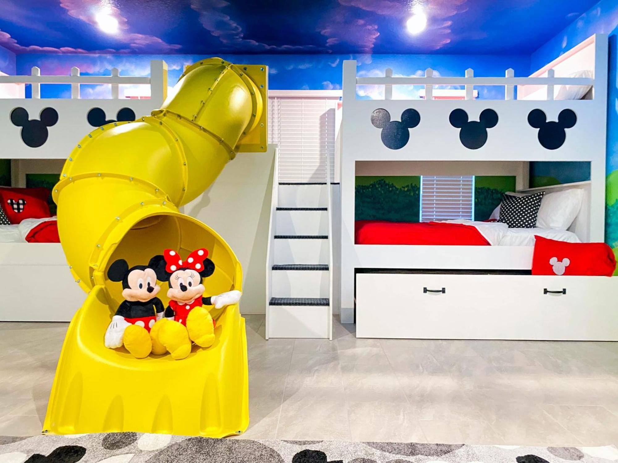 Magical Family Vacation Home Near Disney World At Storey Lake, Star Wars Gameroom, Pool, Theater, Mickey Slide, Sleeps Up To 28 Kissimmee Eksteriør billede