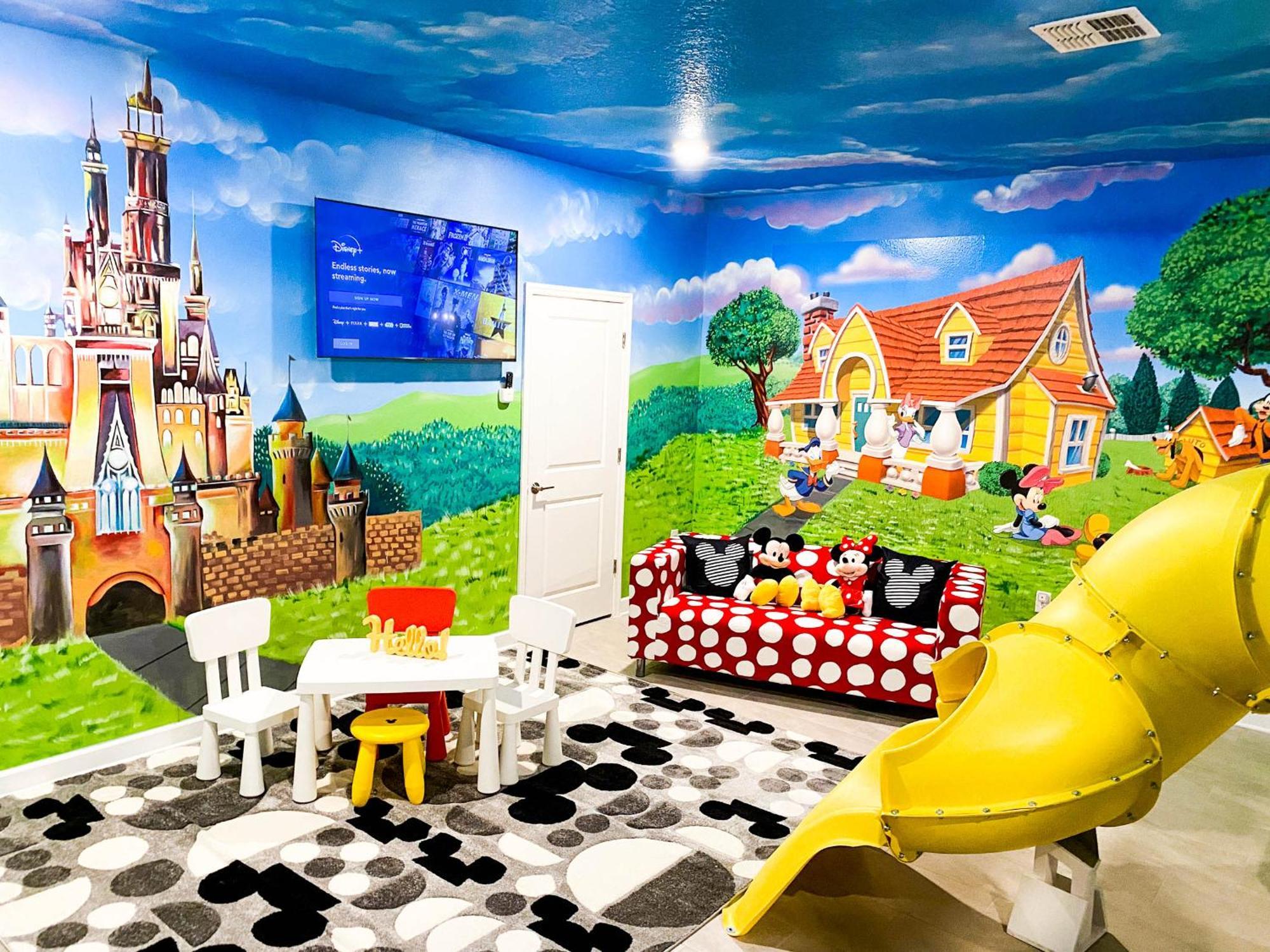 Magical Family Vacation Home Near Disney World At Storey Lake, Star Wars Gameroom, Pool, Theater, Mickey Slide, Sleeps Up To 28 Kissimmee Eksteriør billede