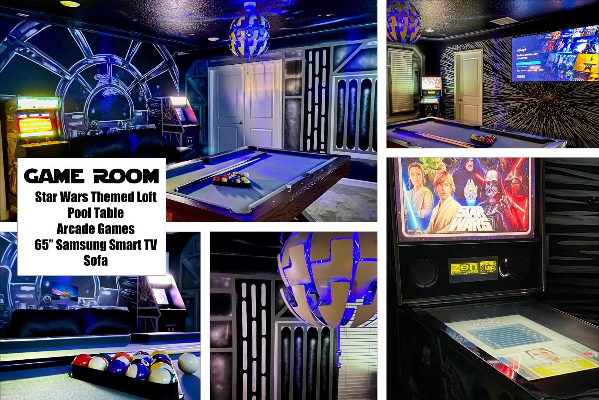 Magical Family Vacation Home Near Disney World At Storey Lake, Star Wars Gameroom, Pool, Theater, Mickey Slide, Sleeps Up To 28 Kissimmee Eksteriør billede